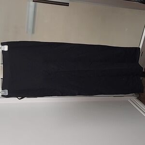 H&M Size XS Black Maxi Cotton Pencil Skirt